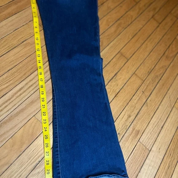 rock republic kasandra jeans Women’s 16M Blue Flare Western Rhinestone R Pocket - Picture 9 of 10